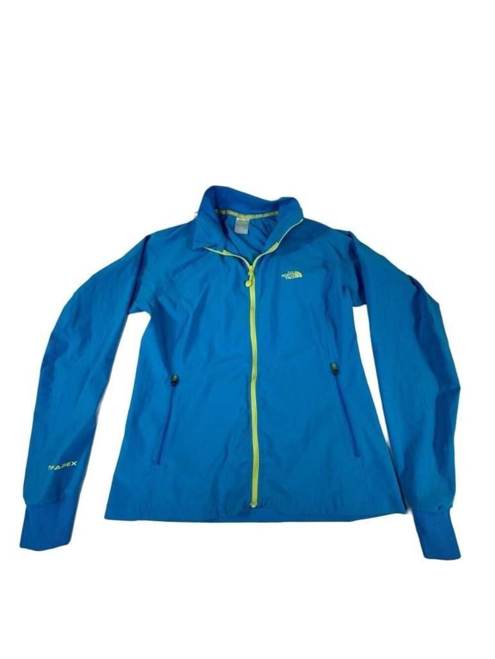 The North Face TNF Apex Lightweight Windbreaker Jacket Full Zipper Size M Blue